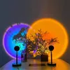 LED projektorová lampa Sunset 16 barev, noční lampa, dárek Náhled obrázku produktu 3