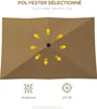 Outsunny Parasol de jardin Parasol droit Parasol Voir les images du produit 7