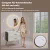 S'AFIELINA LED Badspiegel Rund Badezimmerspiegel Produktbild-Vorschau 2