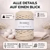 Makramee garen 4mm Cordy Midi, 250g katoenen koord, zacht Productafbeelding-voorbeeld 6