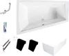 ECOLAM Baignoire trapézoïdale Intima Duo 180x125 cm gauche Voir les images du produit 4