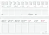 Tischquerkalender 1W/2S blau 2027 Produktbild-Vorschau 4