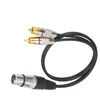 Rozbočovač zvuku, 1 zásuvka XLR na 2 zástrčky RCA, kabel Náhled obrázku produktu 7