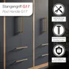 SOTECH Möbelgriff G17 Schrankgriff – Bohrabstand 128 mm, Produktbild-Vorschau 3