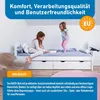MEBLE WRÓBEL Kinderbett 90x180 cm mit 2 Schubladen und Produktbild-Vorschau 3