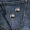 Aufnäher - Panda - mini schwarz-weiß 2er Set - Patch Produktbild-Vorschau 7