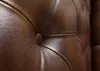 MASSIVMOEBEL24 Sofa 2-Sitzer Echtleder 140x84x94 braun Produktbild-Vorschau 6