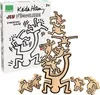 Vilac - Juego de equilibrio de madera Keith Haring - Juego Vista previa de la imagen del producto 3
