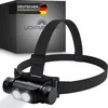 Stirnlampe (1000 Lumen, 3600 mAh Akku) - Stirnlampe LED Produktbild-Vorschau 1