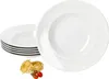 6x Bianco Pastateller Ø30cm aus Porzellan Nudelteller Weiß Produktbild-Vorschau 1