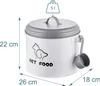 Boîte à nourriture Relaxdays, 5 l, dimensions : 22 x 26 x Voir les images du produit 4