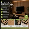 Sada 4 akustických panelov 3D – 115 x 60 x 2,1 cm, nástenné Náhľad obrázku produktu 7