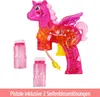 Seifenblasenpistole Einhorn pink manuell 16cm Produktbild-Vorschau 4