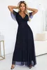 Numoco Abendkleid Melania Maxikleid Partykleid, dunkelblau Produktbild-Vorschau 8