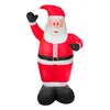 Weihnachtsmann aufblasbar LED beleuchtet 150 cm Santa Produktbild-Vorschau 9