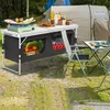 JOIEYOU 120x47x62cm Outdoor Camping Küche Set Faltbare Produktbild-Vorschau 3