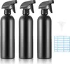 iguTrail Sprühflaschen Set, 500ml, 3 Stück, Schwarz, Produktbild-Vorschau 1