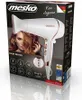 The image shows the packaging of a Mesko hair dryer, featuring a woman with styled hair and the product itself. Anteprima dell’immagine prodotto