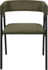 Fauteuil Design Cotele Scott Vert - Lot De 2 Voir les images du produit 2