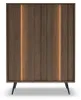Hoge kast/dressoir LUPO, 93 cm, eikenhout, Dunin, Productafbeelding-voorbeeld 5