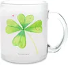 Mr. & Mrs. Panda Tee Tasse Blume Kleeblatt - Transparent - Produktbild-Vorschau 1