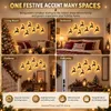 LED-Rentier-Wanddekoration, festliche Weihnachtsbeleuchtung Produktbild-Vorschau 6