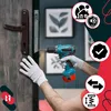 KOTARBAU® Sada dverových kľučiek pozinkovaná 92 mm dĺžka Náhľad obrázku produktu 4