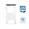Wessper Glas Wasserfilterkanne Schwarz 2L mit LED Anzeige + Produktbild-Vorschau 2