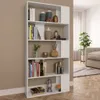 vidaXL Libreria/divisorio Bianco 80x24x159 cm in materiale Anteprima dell’immagine prodotto 2