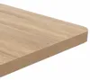 vidaXL Bistro stůl světle hnědý 50x50 cm MDF Náhled obrázku produktu 2