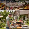 HOMAVO Tragbarer Holzkohlegrill, Camping Grill, Produktbild-Vorschau 7