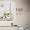 EMKE Specchio da bagno con ingrandimento 3X Interruttore a Anteprima dell’immagine prodotto 2