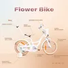 SUN BABY Flower Bike: bicicletta per bambine da 16 pollici, Anteprima dell’immagine prodotto 6