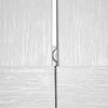 A close-up view of a white folding table's hinge mechanism. Anteprima dell’immagine prodotto