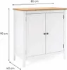 Finori Kommode Bergen 1 Weiß und Handwerkliche Eiche Produktbild-Vorschau 18