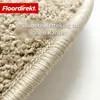 Floordirekt Stufenmatten Madrid halbrund Shaggy Produktbild-Vorschau 8
