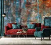 Vlies fototapete Grunge 350x245 cm Feeby Blau inkl. Kleber Produktbild-Vorschau 2