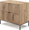 Noční stolek Vicco Eliza Dub Viking 66 x 60 cm se 2 Náhled obrázku produktu 1