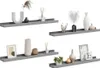 vidaXL Wandregale 4 Stk. Grau 60x9x3 cm Produktbild-Vorschau 4