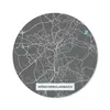 MuchoWow® Mauspad Mousepad Karte - Mönchengladbach - Blau - Produktbild-Vorschau 1