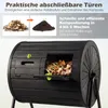 COSTWAY 142L bubnový kompostér, záhradný kompostér s Náhľad obrázku produktu 7