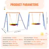 SucceBuy A-Frame Swing Set, 440lbs Kapazität, 40“ Produktbild-Vorschau 7