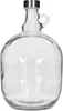 3L Glas Weinballon mit rundem Griff Flasche Glasballon Produktbild-Vorschau 1