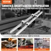 A marketing image showcasing linear guide rails and their applications. Podgląd zdjęcia produktu