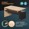 CASARIA Couchtisch mit Stauraum Holz-Grau Produktbild-Vorschau 5