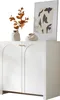 MODFU Buffet Blanc - Meuble de Rangement avec 2 Portes et Voir les images du produit 6