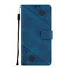 Hülle für iPhone 15 Pro Prägung Flip Leder Brieftasche Produktbild-Vorschau 3