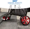 SereneLife Einkaufstrolley, Einkaufswagen, Shopping Trolley Produktbild-Vorschau 5