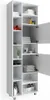 Vicco Badschrank Ilias, 60 x 190 cm, Weiß Produktbild-Vorschau 7