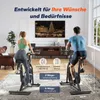 Heimtrainer Fahhrad für Zuhause, leises Fitnessbike mit Produktbild-Vorschau 5